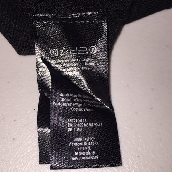 Yest Yaella Women's 80482B Black Long Button Front Cardigan Sweater Size… - Picture 12 of 13